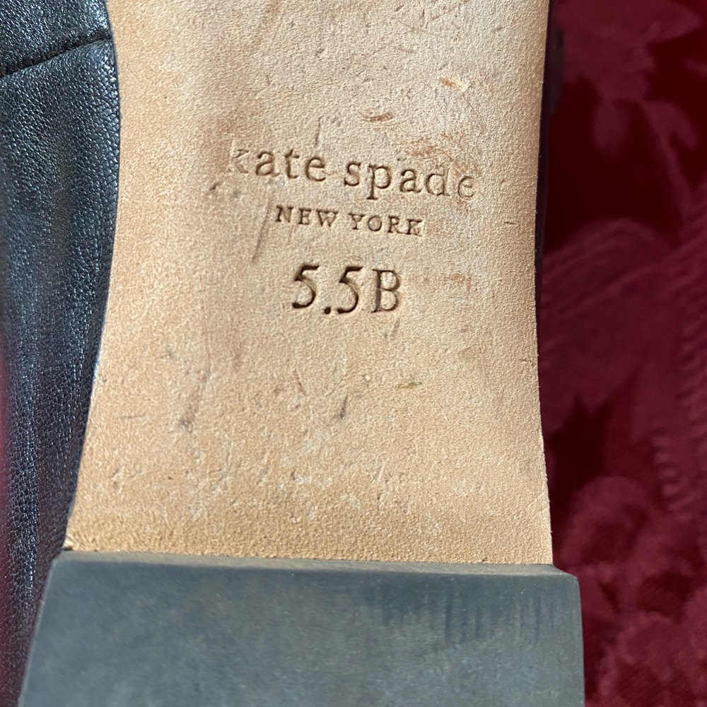 Kate Spade NY Women's Vilette Bead Embellished Ballet Flats Black. Size 5.5B - Picture 9 of 9